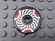 invID: 238348319 P-No: 2958pb001  Name: Technic, Disk 3 x 3 with Disk Brake Red Caliper Pattern (Sticker) - Set 8520