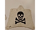 invID: 236600755 P-No: sailbb26  Name: Cloth Sail 12 x 10 with Skull and Crossbones Pattern (from 6261)