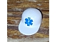invID: 240486057 P-No: 4485pb02  Name: Minifigure, Headgear Cap - Long Flat Bill with Blue EMT Star of Life Pattern