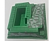 invID: 240914886 P-No: 2552px6  Name: Baseplate, Raised 32 x 32 with Ramp and Pit with Dark Gray and Light Gray Rocks Pattern