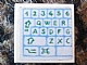 invID: 21529836 P-No: 3068pb0133L  Name: Tile 2 x 2 with Computer Keyboard Left Pattern (Sticker) - Set 3142