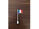 invID: 242844088 P-No: 3596pb17  Name: Flag on Flagpole, Straight with France Pattern (Stickers)
