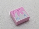 invID: 243901361 P-No: 3070pb209  Name: Tile 1 x 1 with Bright Pink Fur with Dark Pink and Medium Blue Highlights Pattern