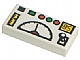 invID: 246947950 P-No: 3069p52  Name: Tile 1 x 2 with Gauges, Buttons and '85' Pattern