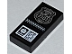 invID: 246948283 P-No: 3069pb0260  Name: Tile 1 x 2 with Silver Police Badge with '2101' and ID Pattern