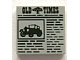 invID: 247658174 P-No: 3068pb0758  Name: Tile 2 x 2 with Newspaper 'OLD TIMES' Pattern