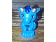 invID: 249035465 P-No: 26090pb05  Name: Dragon, Elves, Baby with Molded Trans-Dark Blue Stomach, Spines, and Wings and Printed Gold Horns Pattern (Rayne)