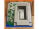 Lot ID: 250593775 P-No: 2552px4 Name: Baseplate, Raised 32 x 32 with Ramp and Pit, Water, Green Stones Pattern invID: 250593775 P-No: 2552px4 Name: Baseplate, Raised 32 x 32 with Ramp and Pit, Water, Green Stones Pattern