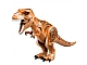 invID: 249391474 P-No: trex04  Name: Dinosaur Tyrannosaurus rex with Dark Orange Back and Dark Brown Markings