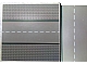invID: 256293071 P-No: 606p01  Name: Baseplate, Road 32 x 32 9-Stud Straight with Road Pattern