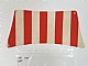 invID: 260121391 P-No: sailbb05  Name: Cloth Sail 30 x 15 Bottom with Red Thick Stripes Pattern