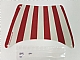 invID: 260809260 P-No: sailbb43  Name: Cloth Sail 28 x 18 Top with Red Stripes Pattern