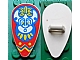 invID: 262231829 P-No: 2586px10  Name: Minifigure, Shield Ovoid with Islanders Mask Pattern