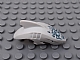 invID: 264406505 P-No: 87756pb01  Name: Minifigure, Head, Modified Shark with Fin with White Eyes and Teeth, Dark Blue Splotches Pattern