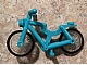invID: 268734169 P-No: 4719c01  Name: Bicycle with Trans-Clear Wheels and Black Tires (4719 / 4720 / 2807)