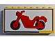 invID: 262679798 P-No: BA002pb01  Name: Stickered Assembly 8 x 1 x 3 1/3 with Motorcycle Sticker Pattern (Sticker) - Set 6373 - 2 Panel 1 x 4 x 3 and 1 Plate 1 x 8