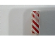 invID: 269469483 P-No: 3010p06  Name: Brick 1 x 4 with Red Danger Stripes on Un-Printed Background Pattern