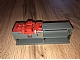 invID: 269487024 P-No: 2847c00  Name: Electric 9V Battery Box 4 x 14 x 4 Base with Red Buttons and Contact Plate