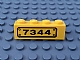 invID: 269876846 P-No: 3010pb002  Name: Brick 1 x 4 with Black 