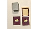 invID: 270230125 P-No: 3840pb03  Name: Minifigure Vest with Crown on Dark Purple Background Pattern (Stickers) - Set 375-2