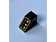 invID: 270839021 P-No: 3040p01  Name: Slope 45 2 x 1 with 3 Red Lamps, 3 Yellow Buttons, Yellow Border Pattern