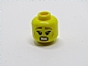 invID: 271619615 P-No: 3626cpb0933  Name: Minifigure, Head Dual Sided Female Brown Eyebrows, Eyelashes, Medium Nougat Lips, Cheek Lines, Smile / Scared Pattern - Hollow Stud