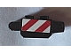 invID: 274015194 P-No: 30386pb04  Name: Hinge Brick 1 x 2 Locking with Red and White Danger Stripes Pattern on Both Sides (Stickers) - Set 60073