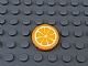 invID: 274646054 P-No: 4150pb158  Name: Tile, Round 2 x 2 with Orange Fruit Slice Pattern (Sticker) - Set 41035