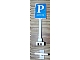 invID: 275176009 P-No: 675p01  Name: Road Sign Square-Tall with Parking 