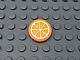 invID: 277709388 P-No: 4150pb158  Name: Tile, Round 2 x 2 with Orange Fruit Slice Pattern (Sticker) - Set 41035