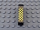 invID: 278825369 P-No: 32140pb07  Name: Technic, Liftarm, Modified Bent Thick L-Shape 2 x 4 with Red Number 5 in White Circle, Yellow and Black Checkered Pattern (Stickers) - Set 8238