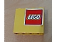 invID: 280277997 P-No: 4215pb038R  Name: Panel 1 x 4 x 3 with Lego Logo Pattern Upper Right (Sticker) - Set 4030
