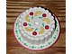 invID: 281364446 P-No: 33013pb01  Name: Cake with Red Cherries and Orange Wedges Pattern