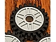 invID: 281728029 P-No: 56902  Name: Wheel 18mm D. x  8mm with Fake Bolts and Shallow Spokes