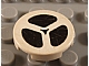 invID: 284396553 P-No: 4150px25  Name: Tile, Round 2 x 2 with Movie / Tape Reel Pattern