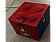 invID: 283013448 S-No: LLCA07  Name: Holiday Gift Box (Red Box, Yellow Trim with Removable Top) (LEGOLAND California)