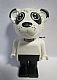 invID: 285056675 M-No: fab10b  Name: Fabuland Bear - Patrick Panda, White Head, Top and Arms, Black Legs