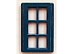 invID: 169821090 P-No: bwindow02  Name: Window 6 Pane for Slotted Bricks