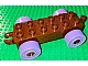 invID: 286490226 P-No: 11248c03  Name: Duplo Car Base 2 x 6 with Open Hitch End and Lavender Wheels with Fake Bolts