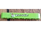 invID: 286679248 P-No: 32524pb008  Name: Technic, Liftarm Thick 1 x 7 with LEGO TECHNIC Logo on Lime Background Pattern (Sticker) - Set 8256