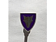 invID: 288250048 P-No: 3846pb018  Name: Minifigure, Shield Triangular  with Purple and Gold Danju Wolf Pattern