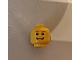 invID: 290238436 P-No: 3626bpb0273  Name: Minifigure, Head Reddish Brown Eyebrows, Thin Grin with Teeth, Black Eyes with White Pupils Pattern - Blocked Open Stud