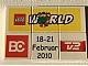 invID: 155908052 S-No: lwp03  Name: LEGO World Denmark Puzzle Promo 2010
