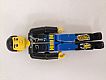 invID: 400997252 M-No: tech002s  Name: Technic Figure Blue Legs, Black Top with Zippered Wetsuit and Knife and 