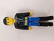 invID: 400997253 M-No: tech002  Name: Technic Figure Blue Legs, Black Top with Zippered Wetsuit Pattern (Diver)
