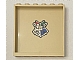 invID: 292336122 P-No: 59349pb191  Name: Panel 1 x 6 x 5 with Coat of Arms Hogwarts Crest Pattern on Inside (Sticker) - Set 75946