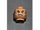 invID: 293558065 P-No: 3626cpb1574  Name: Minifigure, Head Dual Sided Beard Stubble, Black Thick Eyebrows, Neutral / Bared Teeth Angry Pattern (SW Quinlan Vos) - Hollow Stud