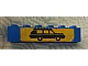 invID: 294434635 P-No: 3009pb063  Name: Brick 1 x 6 with Black Car on Yellow Background Pattern (Sticker) - Set 6363