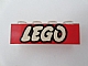 invID: 295084674 P-No: 3066pb12  Name: Brick 1 x 4 without Bottom Tubes, with Lego Logo Open O Style Pattern
