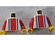 invID: 295793068 P-No: 973p01c02  Name: Torso Vertical Striped Red/Blue Pattern / Red Arms / Yellow Hands